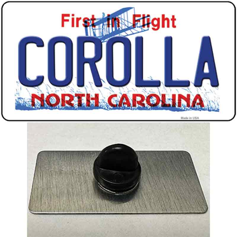 Corolla North Carolina State Novelty Metal Hat Pin