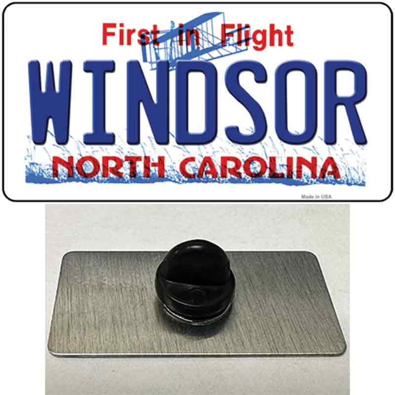 Windsor North Carolina State Novelty Metal Hat Pin