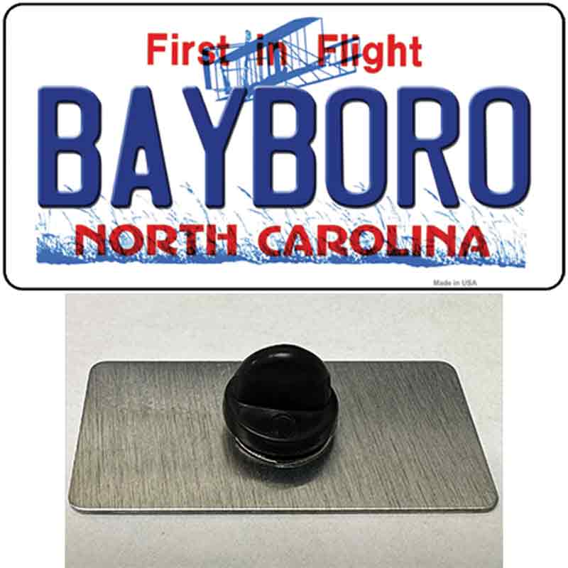 Bayboro North Carolina State Novelty Metal Hat Pin