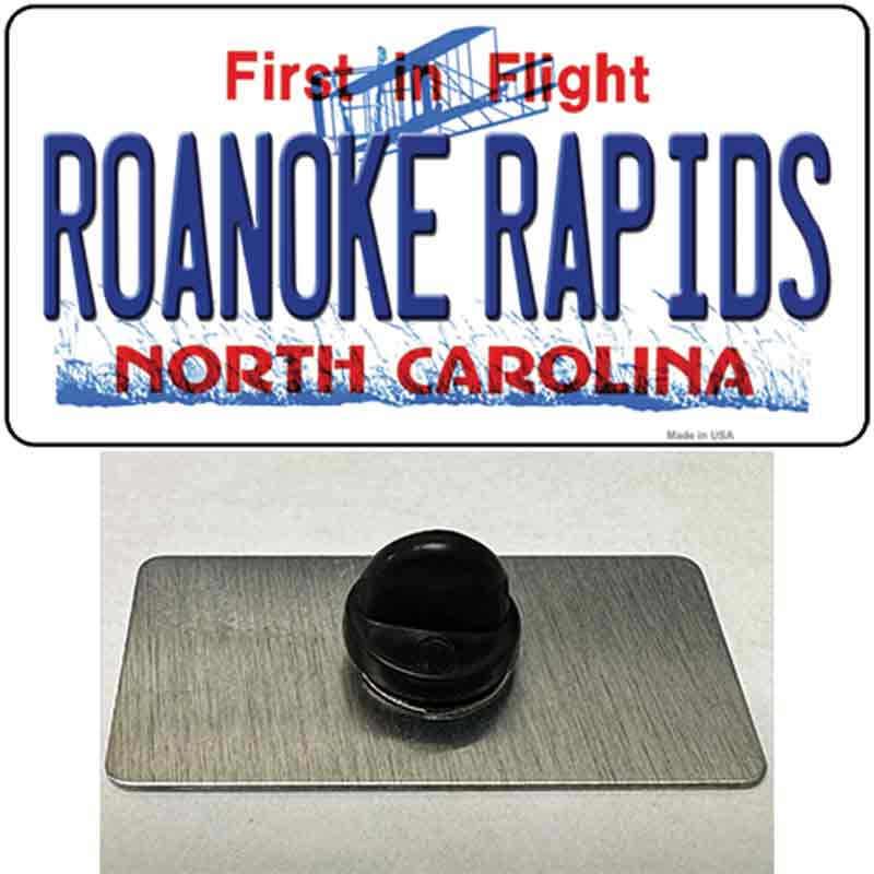 Roanoke Rapids North Carolina State Novelty Metal Hat Pin