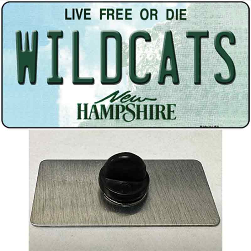 Wildcats New Hampshire Novelty Metal Hat Pin