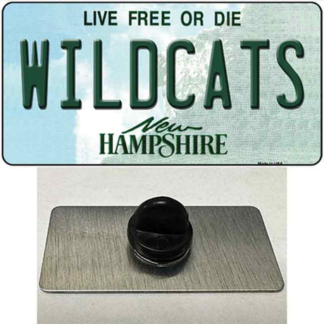 Wildcats New Hampshire Novelty Metal Hat Pin