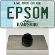 Epsom New Hampshire Novelty Metal Hat Pin