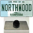 Northwood New Hampshire Novelty Metal Hat Pin