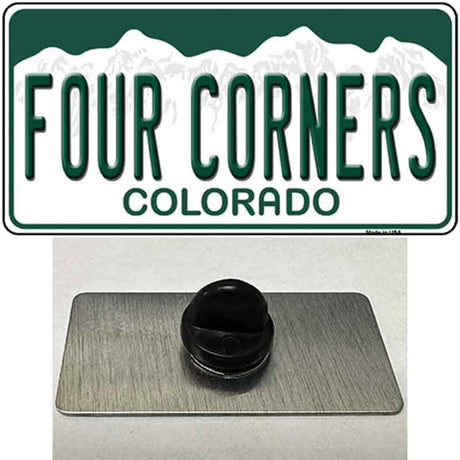 Four Corners Colorado Novelty Metal Hat Pin