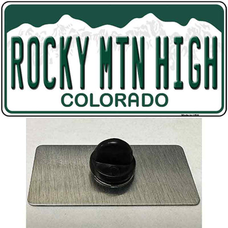 Rocky Mountain High Colorado Novelty Metal Hat Pin