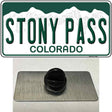 Stony Pass Colorado Novelty Metal Hat Pin