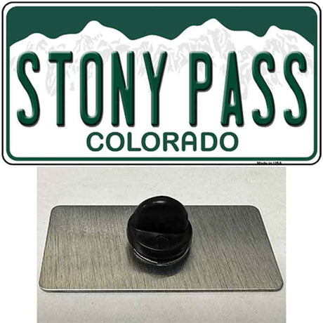 Stony Pass Colorado Novelty Metal Hat Pin