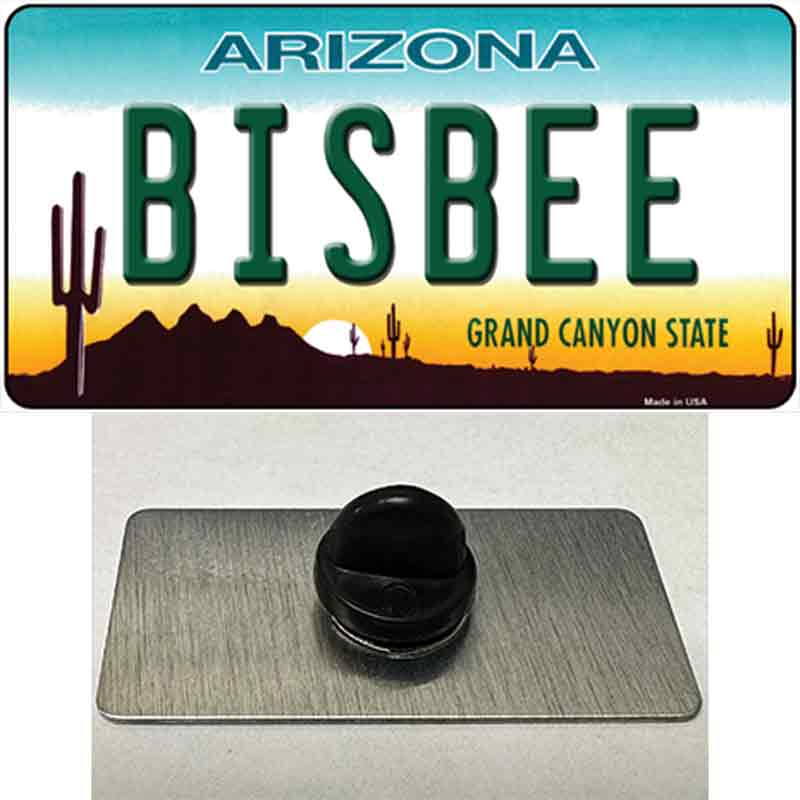 Bisbee Arizona Novelty Metal Hat Pin