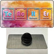 Teacher Periodic Table Novelty Metal Hat Pin