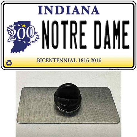 Notre Dame Indiana Novelty Metal Hat Pin