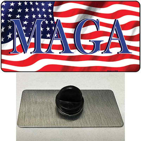 MAGA Flag Novelty Metal Hat Pin