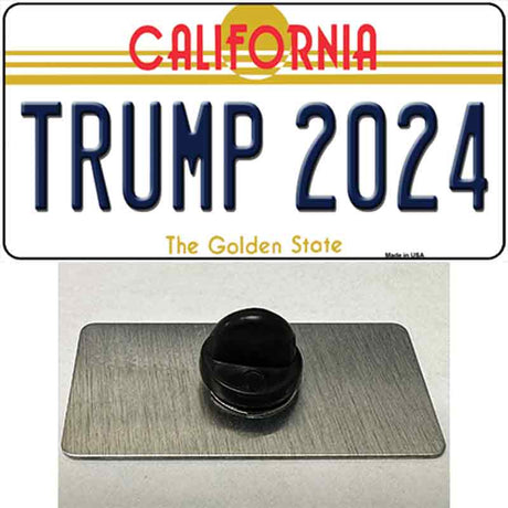 Trump 2024 California Novelty Metal Hat Pin