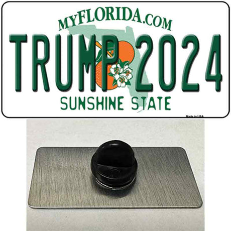 Trump 2024 Florida Novelty Metal Hat Pin