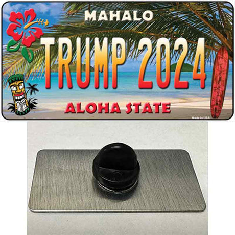 Trump 2024 Hawaii Novelty Metal Hat Pin