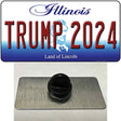 Trump 2024 Illinois Novelty Metal Hat Pin