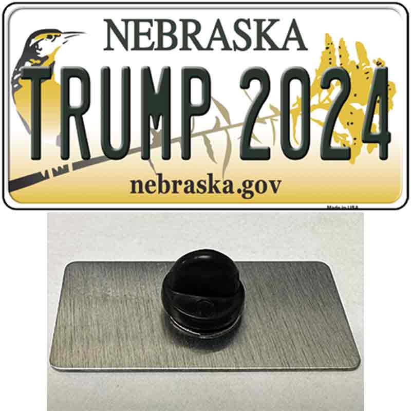 Trump 2024 Nebraska Novelty Metal Hat Pin