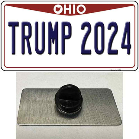 Trump 2024 Ohio Novelty Metal Hat Pin