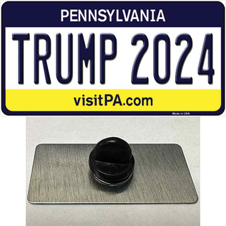 Trump 2024 Pennsylvania Novelty Metal Hat Pin