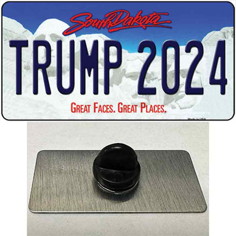 Trump 2024 South Dakota Novelty Metal Hat Pin