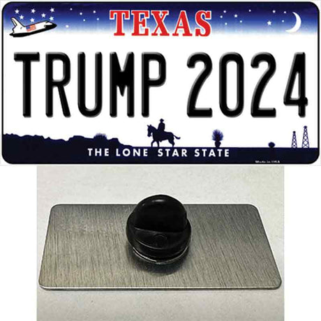 Trump 2024 Texas Novelty Metal Hat Pin