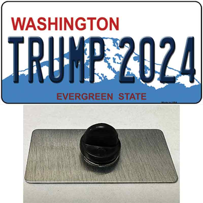 Trump 2024 Washington Novelty Metal Hat Pin