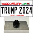 Trump 2024 Wisconsin Novelty Metal Hat Pin