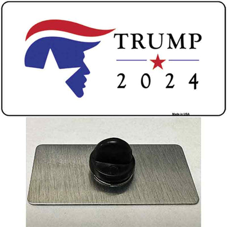 Trump 2024 Silhouette Novelty Metal Hat Pin