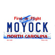 Moyock North Carolina Novelty Metal Hat Pin