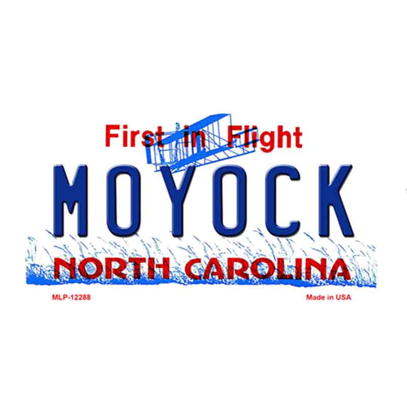 Moyock North Carolina Novelty Metal Hat Pin