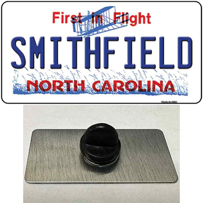 North Carolina Smithfield Novelty Metal Hat Pin