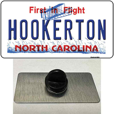 North Carolina Hookerton Novelty Metal Hat Pin