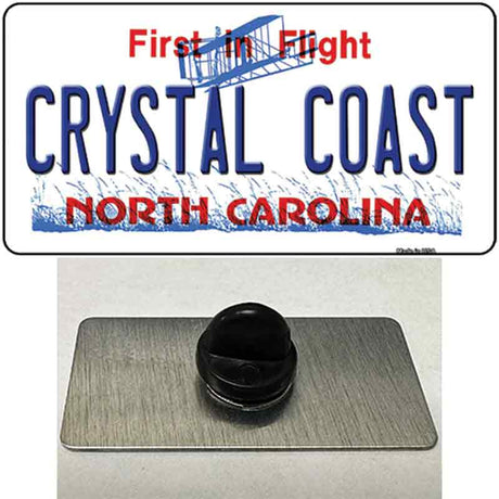 North Carolina Crystal Coast Novelty Metal Hat Pin