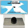 Oklahoma Travel Blank Novelty Metal Hat Pin