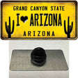 I love Arizona Yellow Novelty Metal Hat Pin