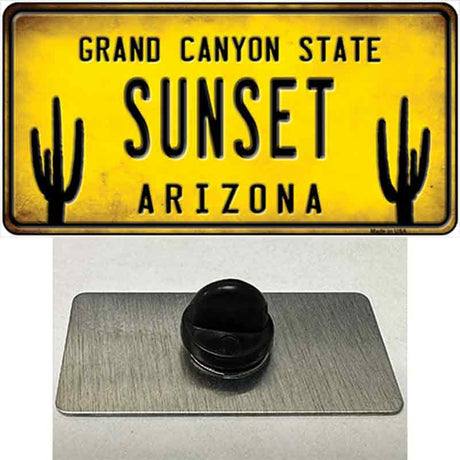 Arizona Sunset Novelty Metal Hat Pin