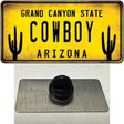 Arizona Cowboy Novelty Metal Hat Pin