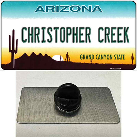 Christopher Creek Arizona Novelty Metal Hat Pin