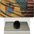 New Jersey/American Flag Novelty Metal Hat Pin