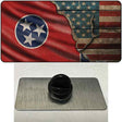 Tennessee/American Flag Novelty Metal Hat Pin