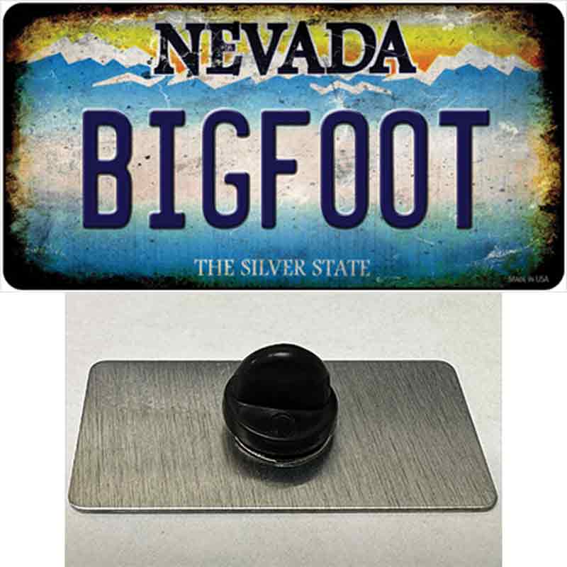 Bigfoot Nevada Novelty Metal Hat Pin