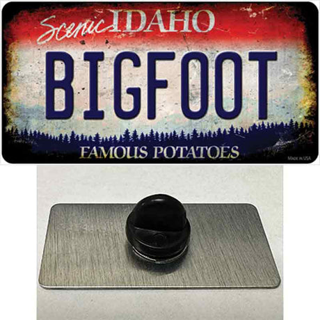 Bigfoot Idaho Novelty Metal Hat Pin