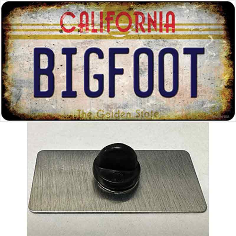 Bigfoot California Novelty Metal Hat Pin