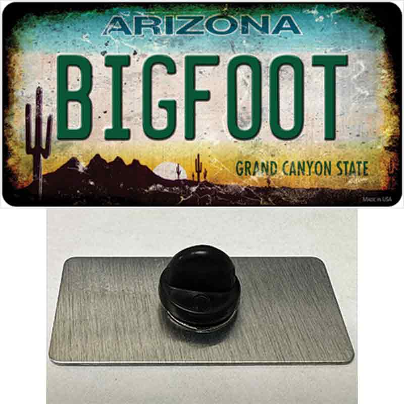 Bigfoot Arizona Novelty Metal Hat Pin