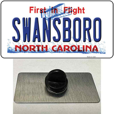 Swansboro North Carolina Novelty Metal Hat Pin