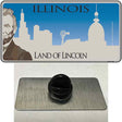 Illinois Blank Novelty Metal Hat Pin