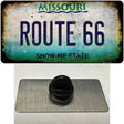 Route 66 Missouri Rusty Novelty Metal Hat Pin