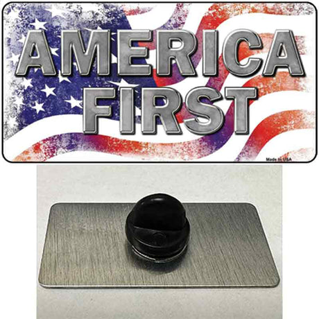 America First Novelty Metal Hat Pin