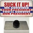 Suck It Up We Survived Novelty Metal Hat Pin