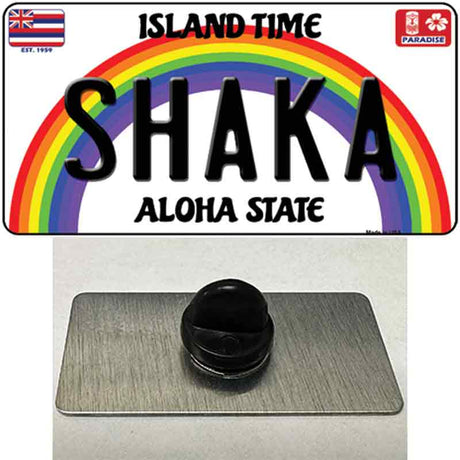 Shaka Hawaii Novelty Metal Hat Pin